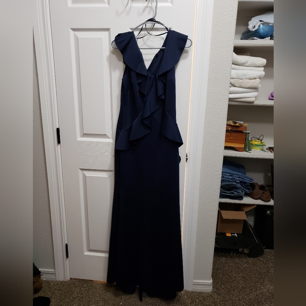 Navy formal gown